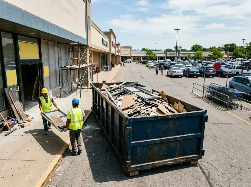 retail-store-renovation-debris-003 — frequently asked questions, Roll-off Dumpster Rentals in North Barrington, IL